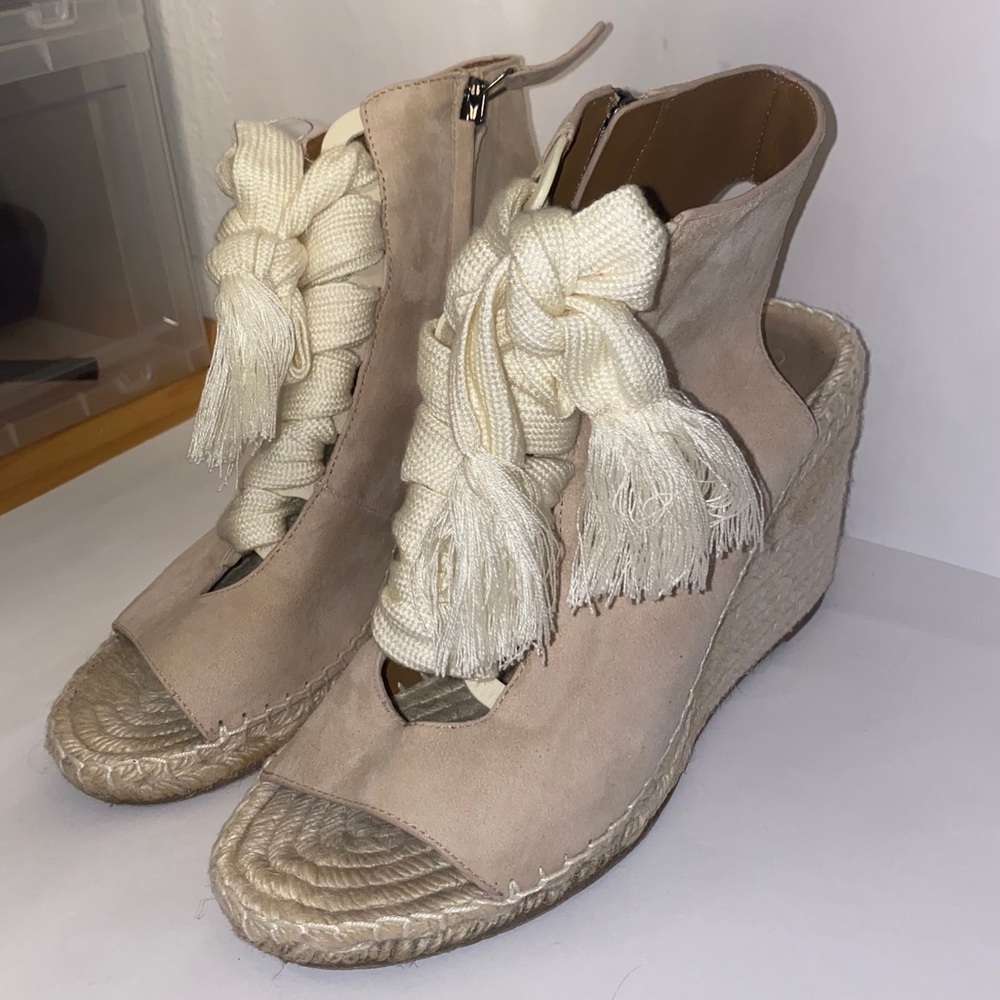 Chloe Open Back Wedge